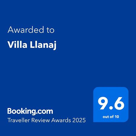 Villa Llanaj Berat Kültér fotó